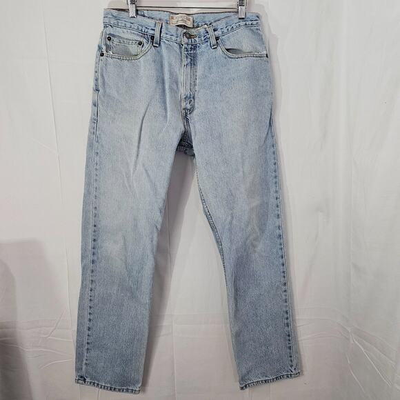 Vintage Signature Levi Strauss Relaxed Fit Denim Jeans Mens 34x32 Actual 32x30 - Picture 1 of 15
